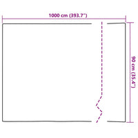 Pellicola per vetri Opaco a strisce 90 x 1000 cm PVC 3394627