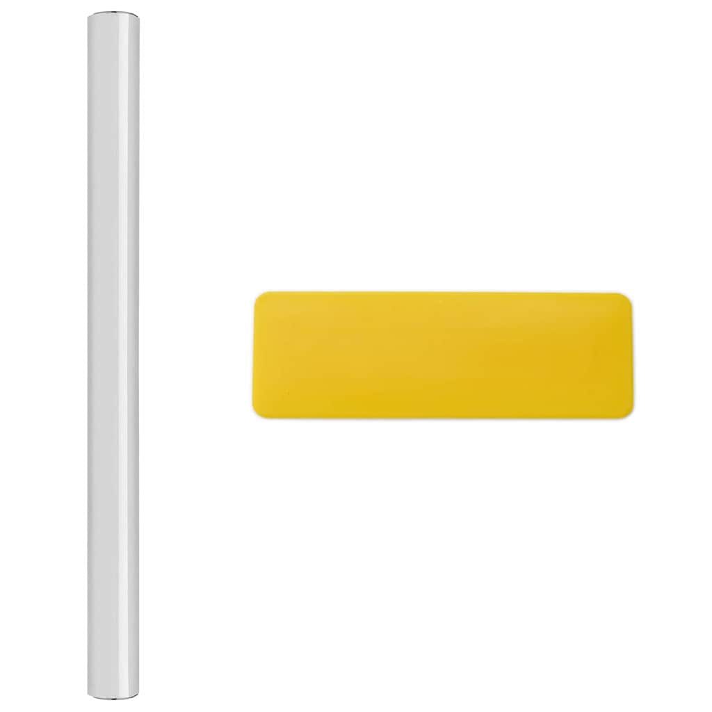 Pellicola a specchio 2 pcs Argento PET 3394637