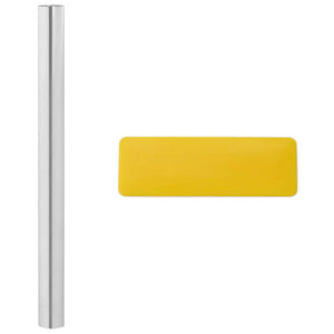 vidaXL Adesivo per Mobili Altro Argento 90 x 500 cm PET