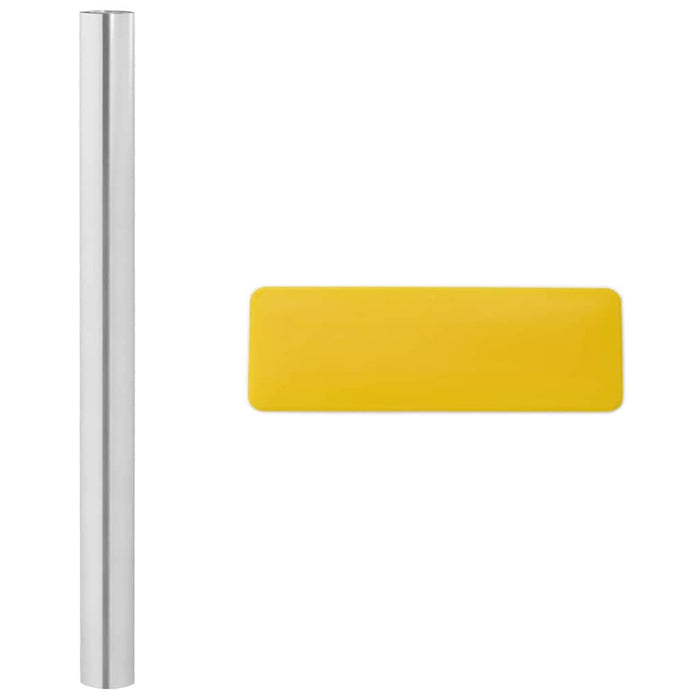 Adesivo per Mobili Altro Argento 500 x 90 cm PET 3394647