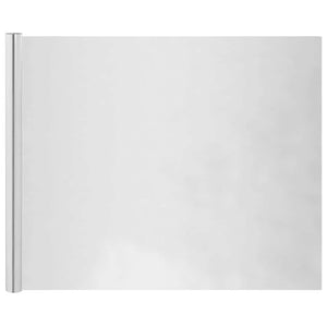 vidaXL Adesivo per Mobili Altro Argento 90 x 500 cm PET