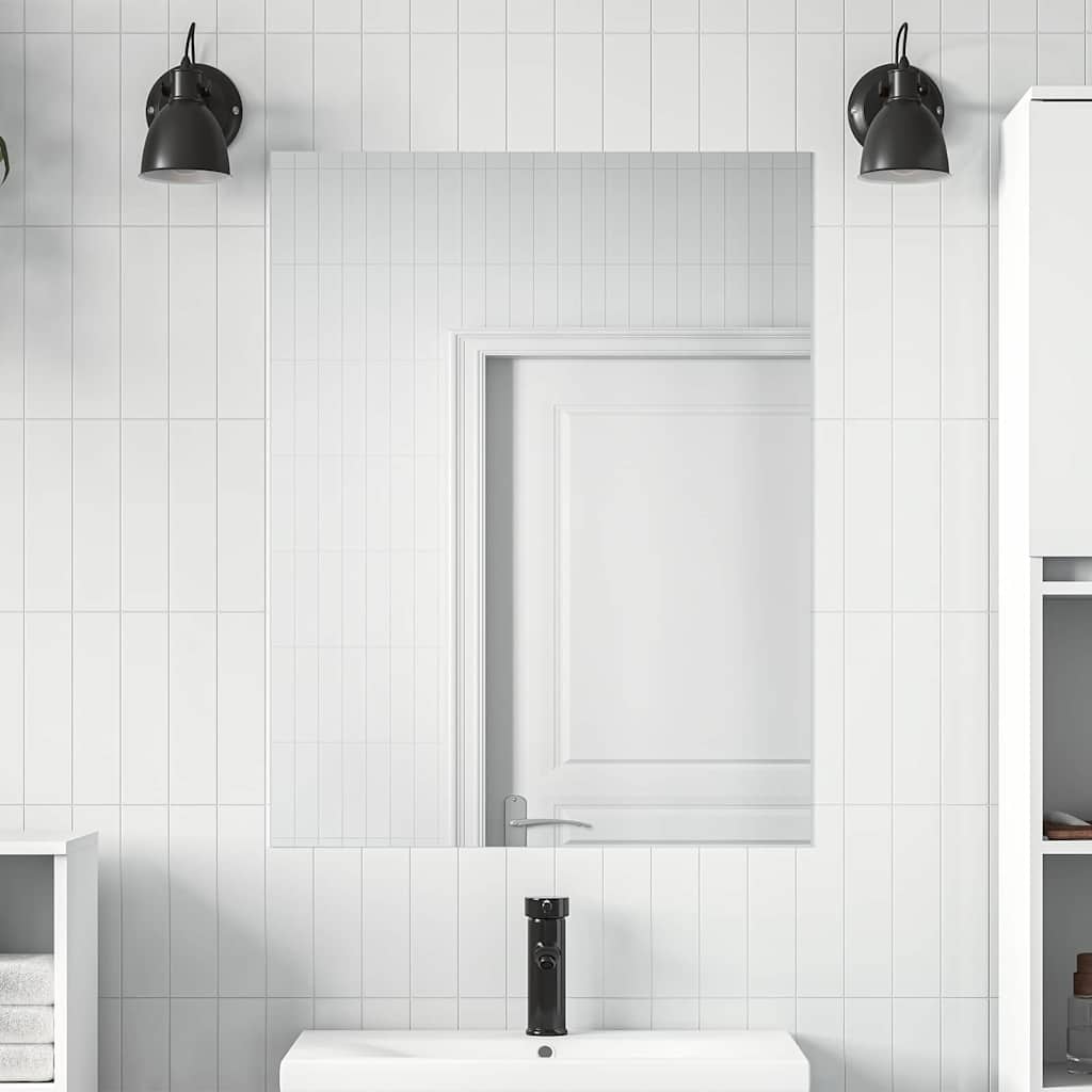 Pellicola a specchio-Specchi da bagno Argento 90 x 500 cm PET