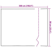Pellicola a specchio Argento 90 x 500 cm PET 3394651