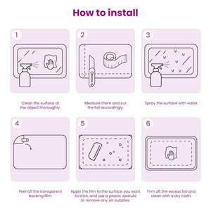 Pellicola a specchio Argento 90 x 2000 cm PET 3394653