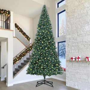 Albero di Natale artificiale preilluminato Verde 500 cm PVC 3394838