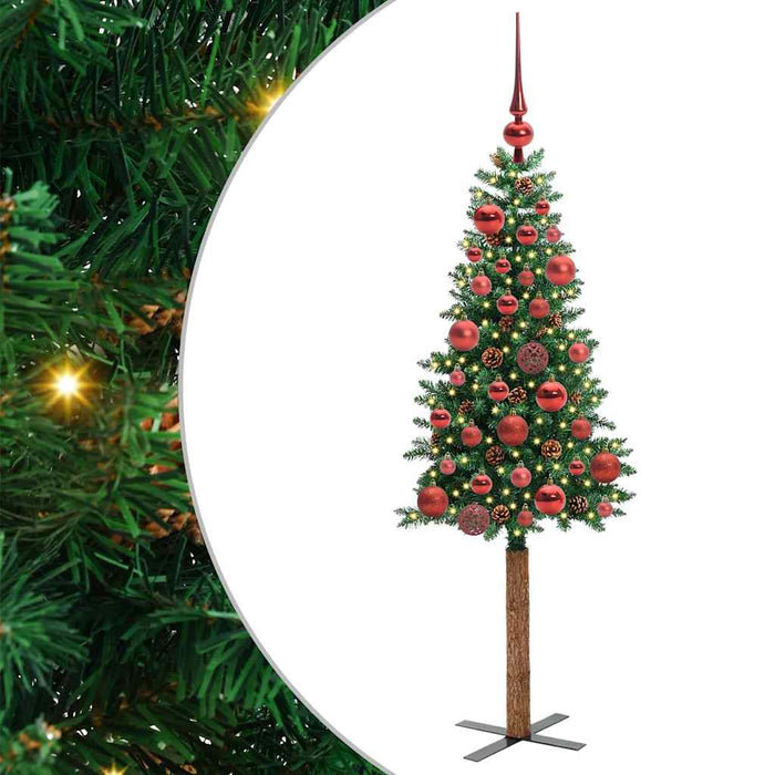 Albero di Natale snodato con 150 LED con supporto Verde 150 cm 3394851
