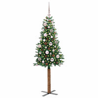 Albero di Natale snodato con 150 LED con supporto Verde 150 cm 3394853