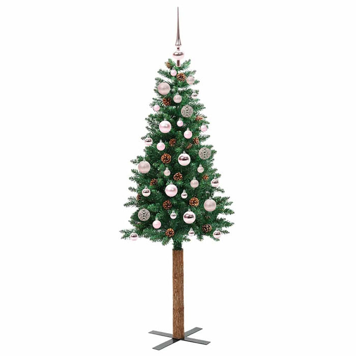 Albero di Natale snodato con 150 LED con supporto-Albero Natalizio Verde 150 cm 773268