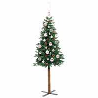 Albero di Natale snodato con 150 LED con supporto Verde 150 cm 3394853