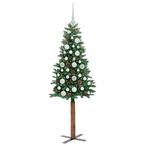 Albero di Natale snodato con 150 LED con supporto-Albero Natalizio Verde 150 cm 567726