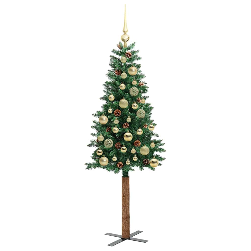 Albero di Natale snodato con 150 LED con supporto Verde 150 cm 3394855