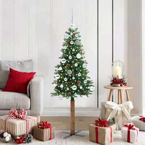 Albero di Natale snodato con 150 LED con supporto Verde 150 cm 3394856