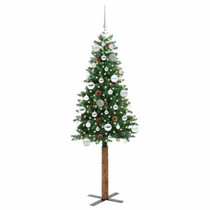 Albero di Natale snodato con 150 LED con supporto-Albero Natalizio Verde 150 cm 274860