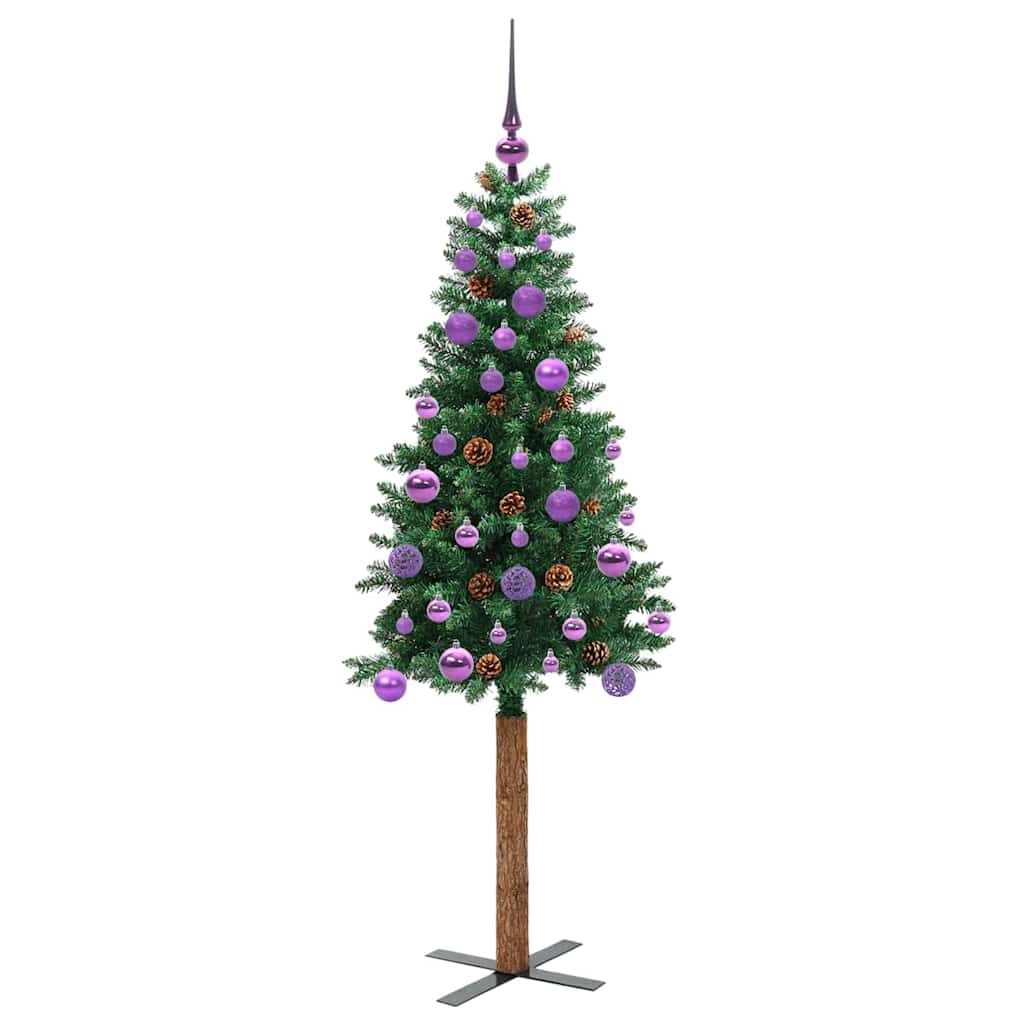 Albero di Natale snodato con 150 LED con supporto Verde 150 cm 3394857