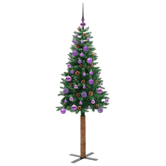 Albero di Natale snodato con 150 LED con supporto Verde 150 cm 3394857