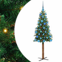 Albero di Natale snodato con 150 LED con supporto-Albero Natalizio Verde 150 cm 186670