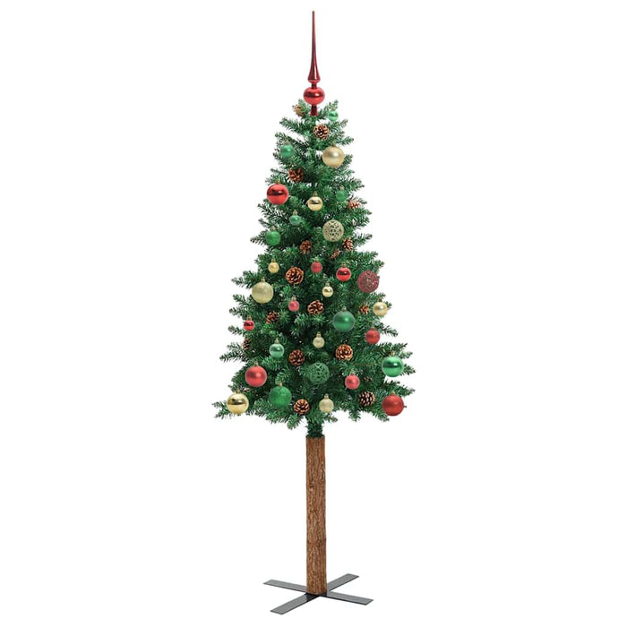 Albero di Natale snodato con 150 LED con supporto-Albero Natalizio Verde 150 cm 334498