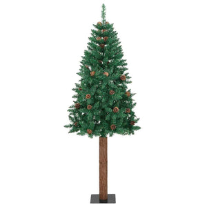 Albero di Natale snodato con 300 LED con supporto Verde 180 cm 3394860