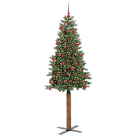Albero di Natale snodato con 300 LED con supporto Verde 180 cm 3394864