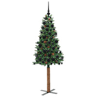 Albero di Natale snodato con 300 LED con supporto Verde 180 cm 3394865