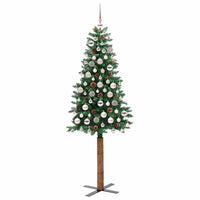 Albero di Natale snodato con 300 LED con supporto-Albero Natalizio Verde 180 cm 338358