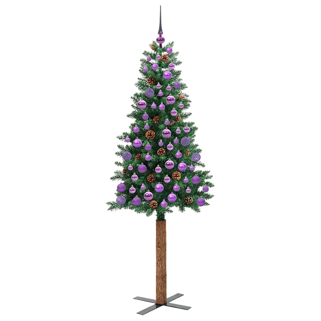Albero di Natale snodato con 300 LED con supporto Verde 180 cm 3394870