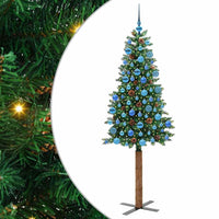 Albero di Natale snodato con 300 LED con supporto Verde 180 cm 3394871