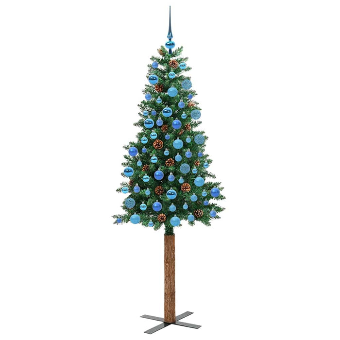 Albero di Natale snodato con 300 LED con supporto Verde 180 cm 3394871