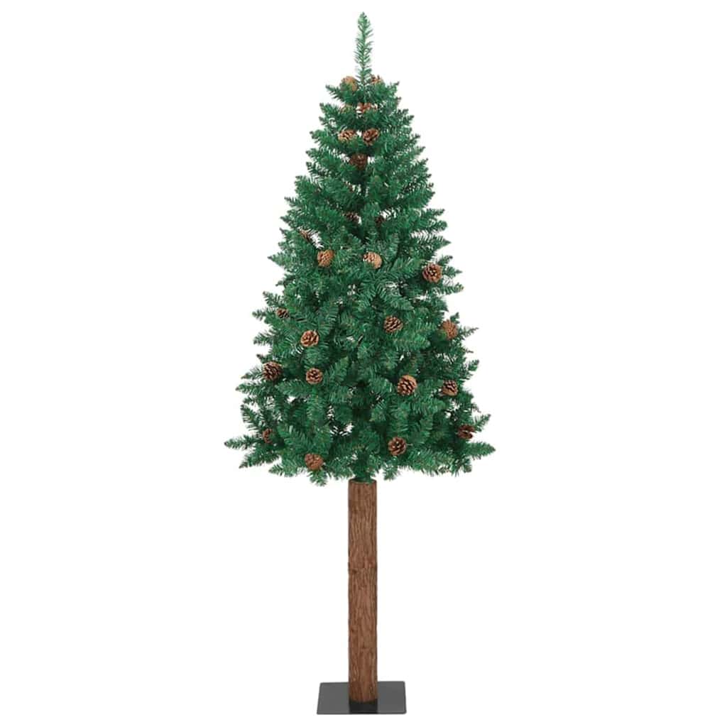 Albero di Natale snodato con 300 LED con supporto Verde 210 cm 3394873