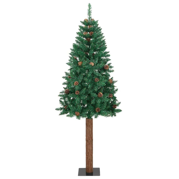Albero di Natale snodato con 300 LED con supporto Verde 210 cm 3394873