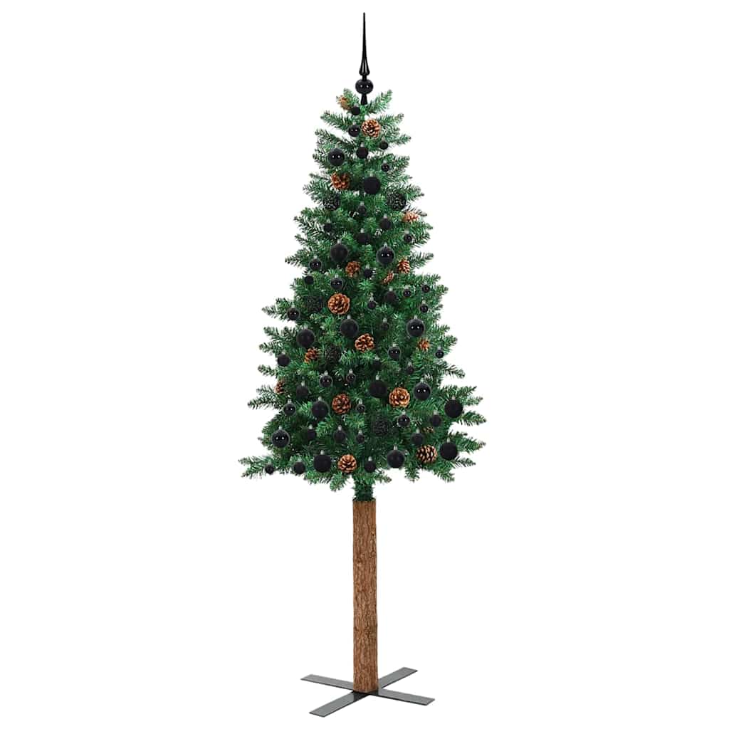 Albero di Natale snodato con 300 LED con supporto Verde 210 cm 3394878