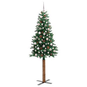 Albero di Natale snodato con 300 LED con supporto Verde 210 cm 3394879