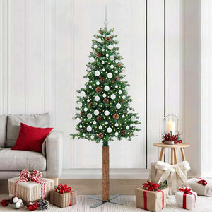 Albero di Natale snodato con 300 LED con supporto Verde 210 cm 3394880