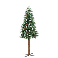 Albero di Natale snodato con 300 LED con supporto Verde 210 cm 3394880