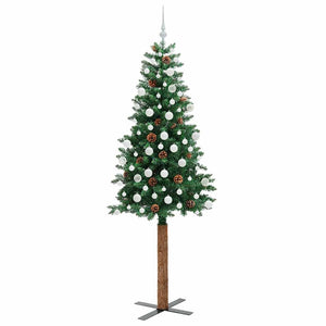 Albero di Natale snodato con 300 LED con supporto Verde 210 cm 3394880