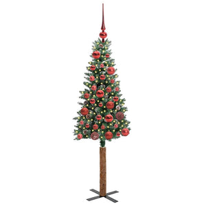 Albero di Natale snodato con 150 LED con supporto-Albero Natalizio Verde 150 cm 647488