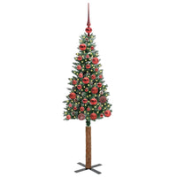 Albero di Natale snodato con 150 LED Verde e Bianco 150 cm 3394886