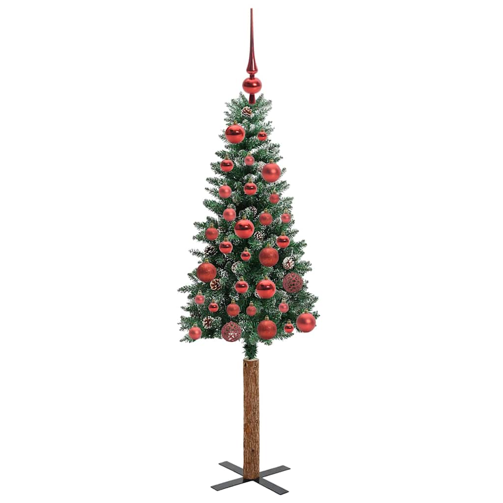 Albero di Natale snodato con 150 LED Verde e Bianco 150 cm 3394886