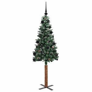 Albero di Natale snodato con 150 LED Verde e Bianco 150 cm 3394887