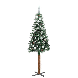 Albero di Natale snodato con 150 LED Verde e Bianco 150 cm 3394889
