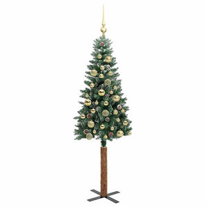 Albero di Natale snodato con 150 LED Verde e Bianco 150 cm 3394890