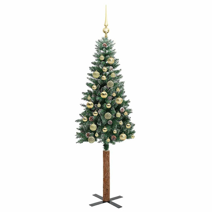 Albero di Natale snodato con 150 LED Verde e Bianco 150 cm 3394890