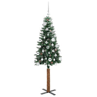 Albero di Natale snodato con 150 LED Verde e Bianco 150 cm 3394891