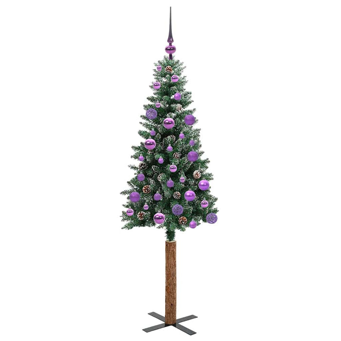 Albero di Natale snodato con 150 LED Verde e Bianco 150 cm 3394892