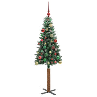 Albero di Natale snodato con 150 LED Verde e Bianco 150 cm 3394894