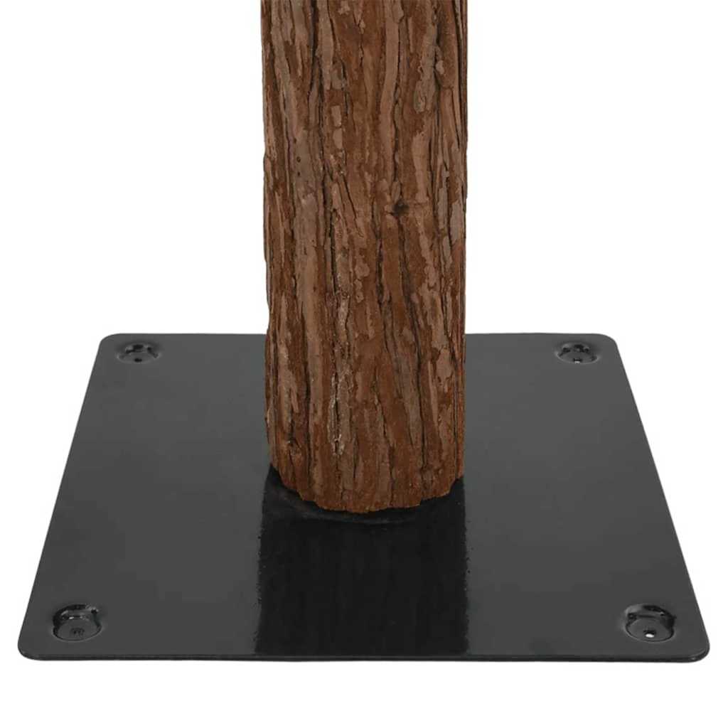 Albero di Natale snodato con 300 LED Verde e Bianco 180 cm 3394895