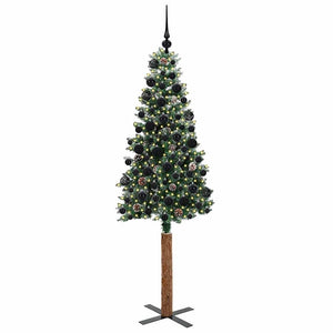 Albero di Natale snodato con 300 LED Verde e Bianco 180 cm 3394900