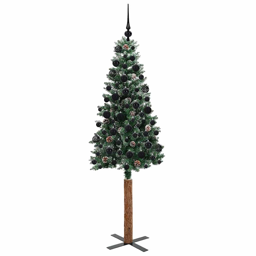 Albero di Natale snodato con 300 LED Verde e Bianco 180 cm 3394900