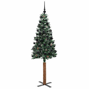 Albero di Natale snodato con 300 LED Verde e Bianco 180 cm 3394900