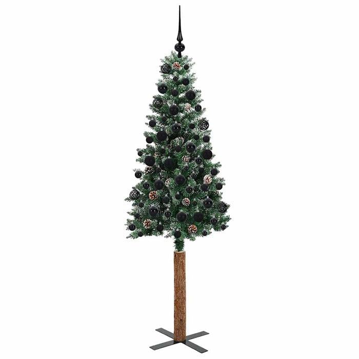 Albero di Natale snodato con 300 LED Verde e Bianco 180 cm 3394900